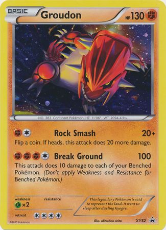 Groudon (XY52) (Jumbo Card) [XY: Black Star Promos] | Game Master's Emporium (The New GME)