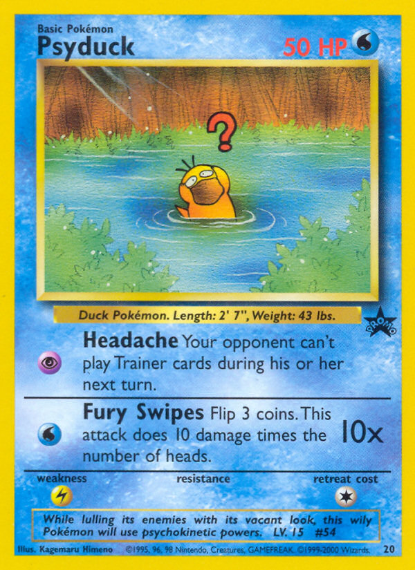Psyduck (20) [Wizards of the Coast: Black Star Promos] | Game Master's Emporium (The New GME)