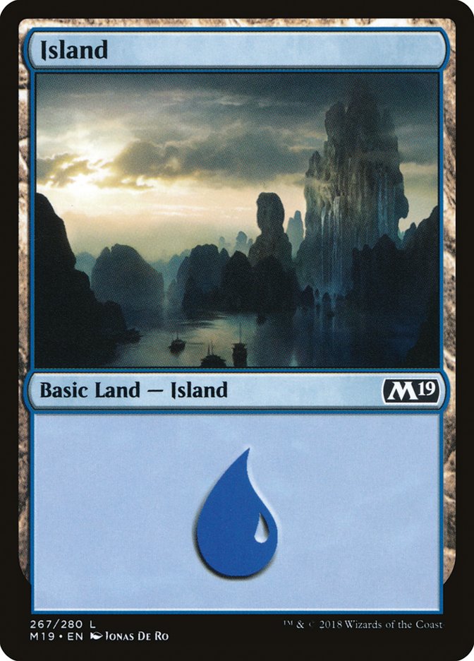 Island (267) [Core Set 2019] | Game Master's Emporium (The New GME)