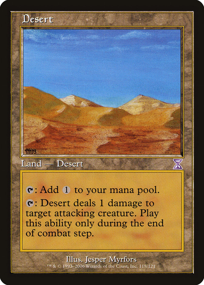 Desert [Time Spiral Timeshifted] | Game Master's Emporium (The New GME)