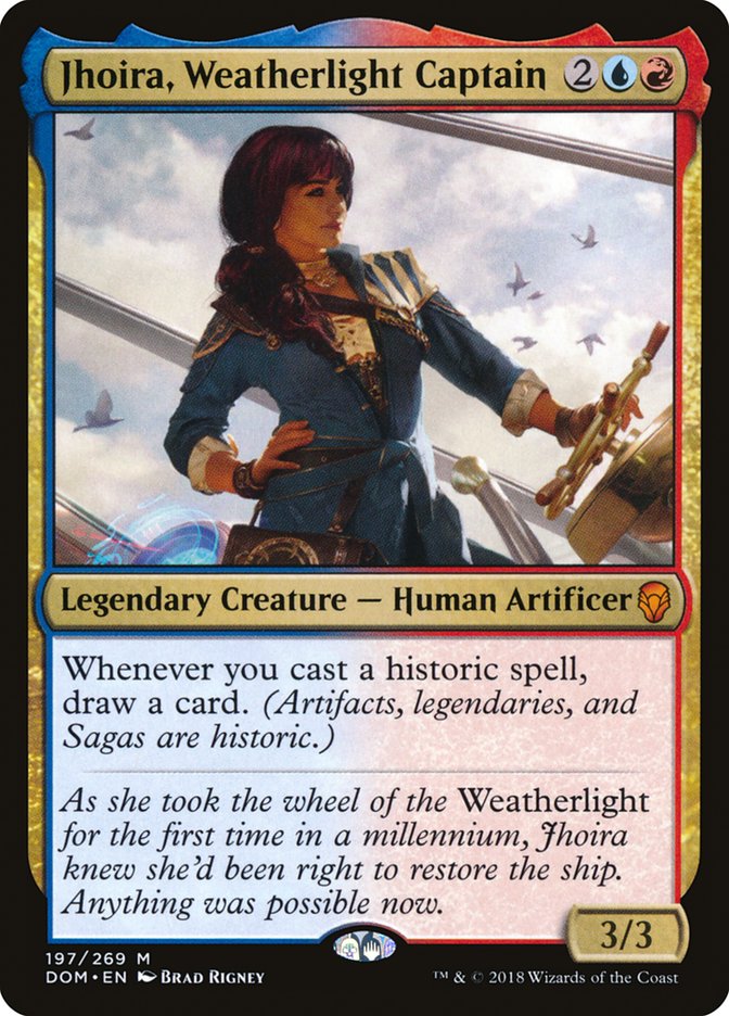 Jhoira, Weatherlight Captain [Dominaria] | Game Master's Emporium (The New GME)