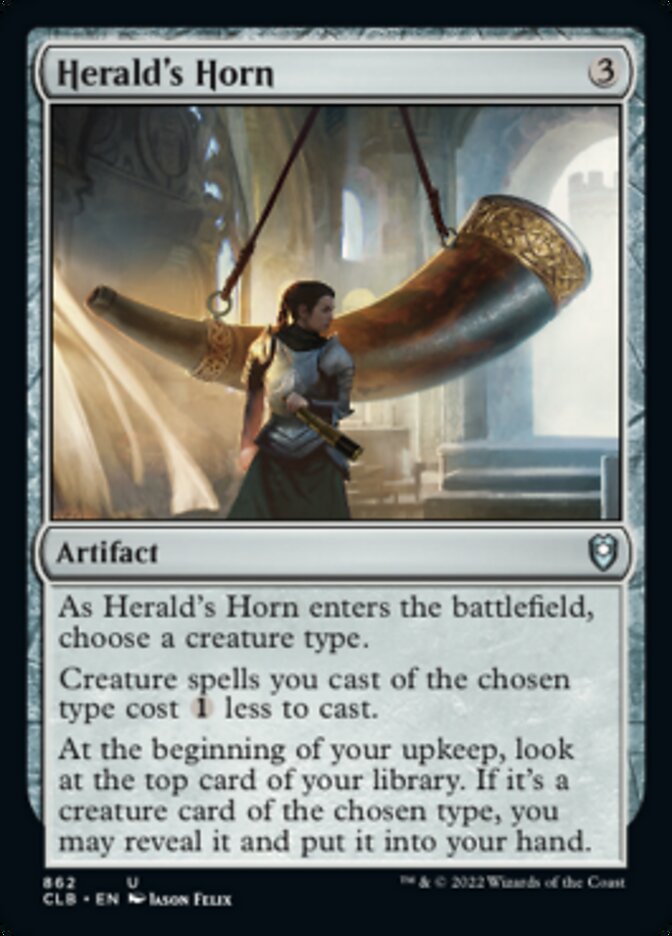 Herald's Horn [Commander Legends: Battle for Baldur's Gate] | Game Master's Emporium (The New GME)