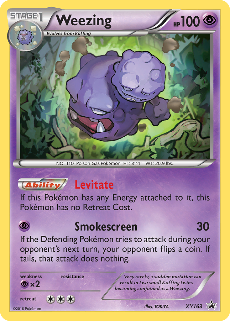 Weezing (XY163) [XY: Black Star Promos] | Game Master's Emporium (The New GME)