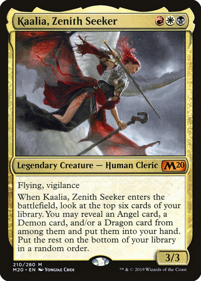 Kaalia, Zenith Seeker [Core Set 2020] | Game Master's Emporium (The New GME)