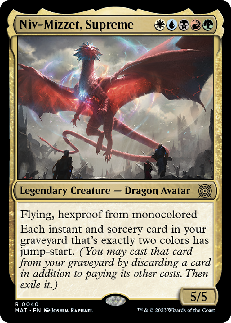Niv-Mizzet, Supreme [March of the Machine: The Aftermath] | Game Master's Emporium (The New GME)