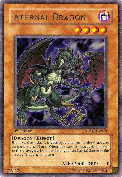 Infernal Dragon [DP04-EN010] Ultra Rare | Game Master's Emporium (The New GME)