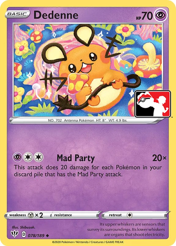 Dedenne (078/189) [Prize Pack Series One] | Game Master's Emporium (The New GME)