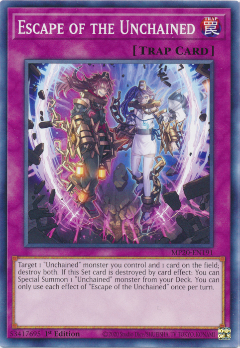 Escape of the Unchained [MP20-EN191] Common | Game Master's Emporium (The New GME)