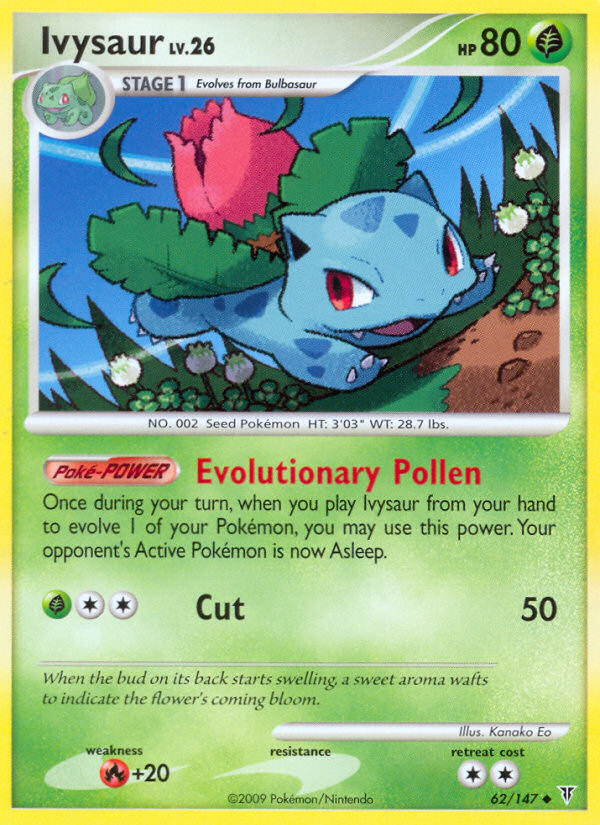 Ivysaur (62/147) [Platinum: Supreme Victors] | Game Master's Emporium (The New GME)