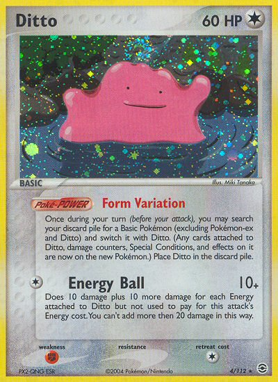 Ditto (4/112) [EX: FireRed & LeafGreen] | Game Master's Emporium (The New GME)