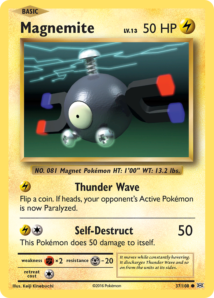 Magnemite (37/108) [XY: Evolutions] | Game Master's Emporium (The New GME)