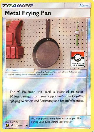 Metal Frying Pan (112a/131) (League Promo) [Sun & Moon: Forbidden Light] | Game Master's Emporium (The New GME)