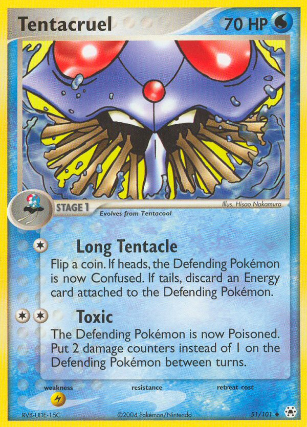 Tentacruel (51/101) [EX: Hidden Legends] | Game Master's Emporium (The New GME)