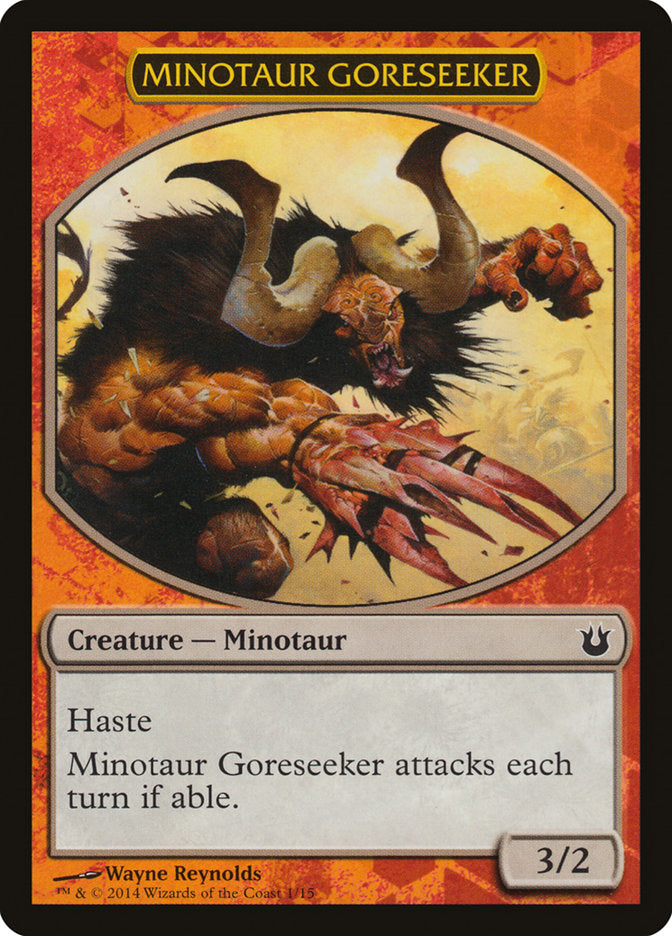 Minotaur Goreseeker [Born of the Gods Battle the Horde] | Game Master's Emporium (The New GME)