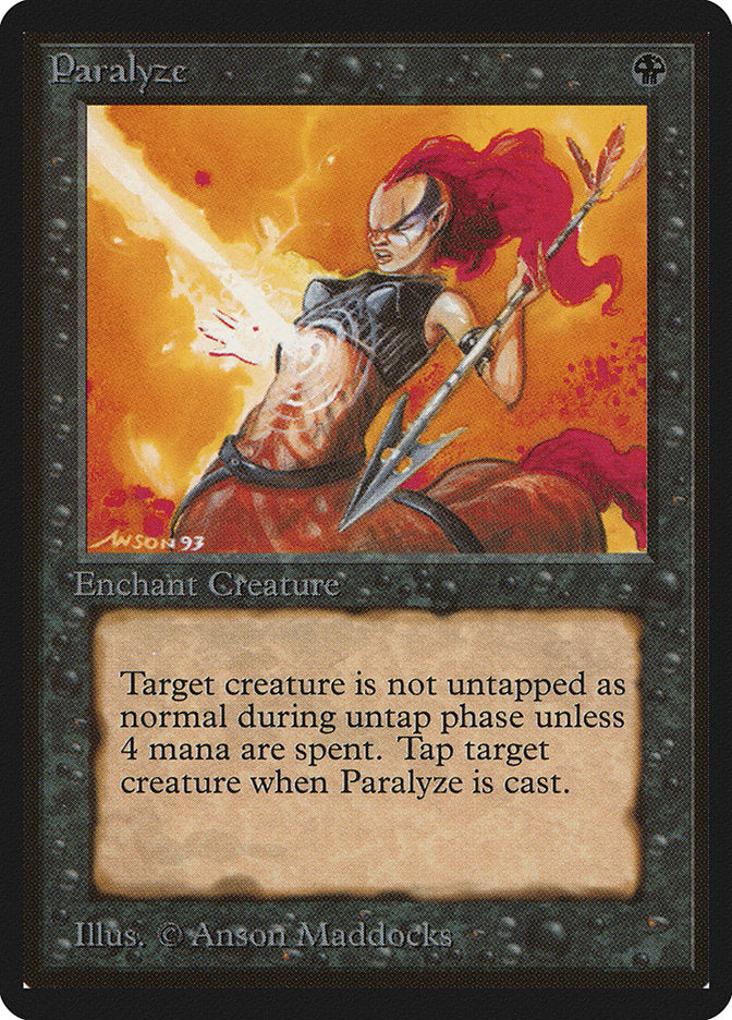 Paralyze [Beta Edition] | Game Master's Emporium (The New GME)