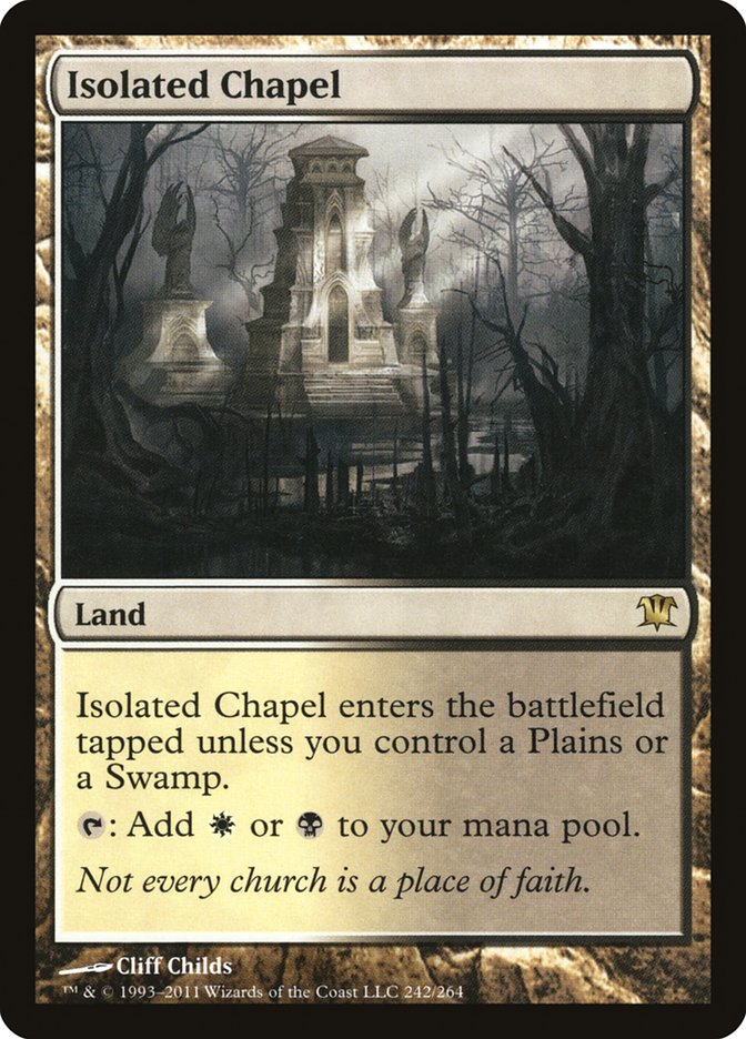 Isolated Chapel [Innistrad] | Game Master's Emporium (The New GME)