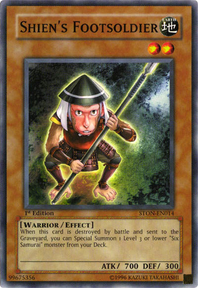 Shien's Footsoldier [STON-EN014] Common | Game Master's Emporium (The New GME)