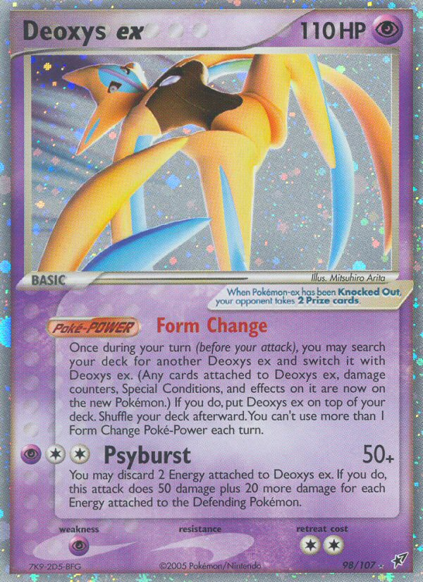 Deoxys ex (98/107) [EX: Deoxys] | Game Master's Emporium (The New GME)