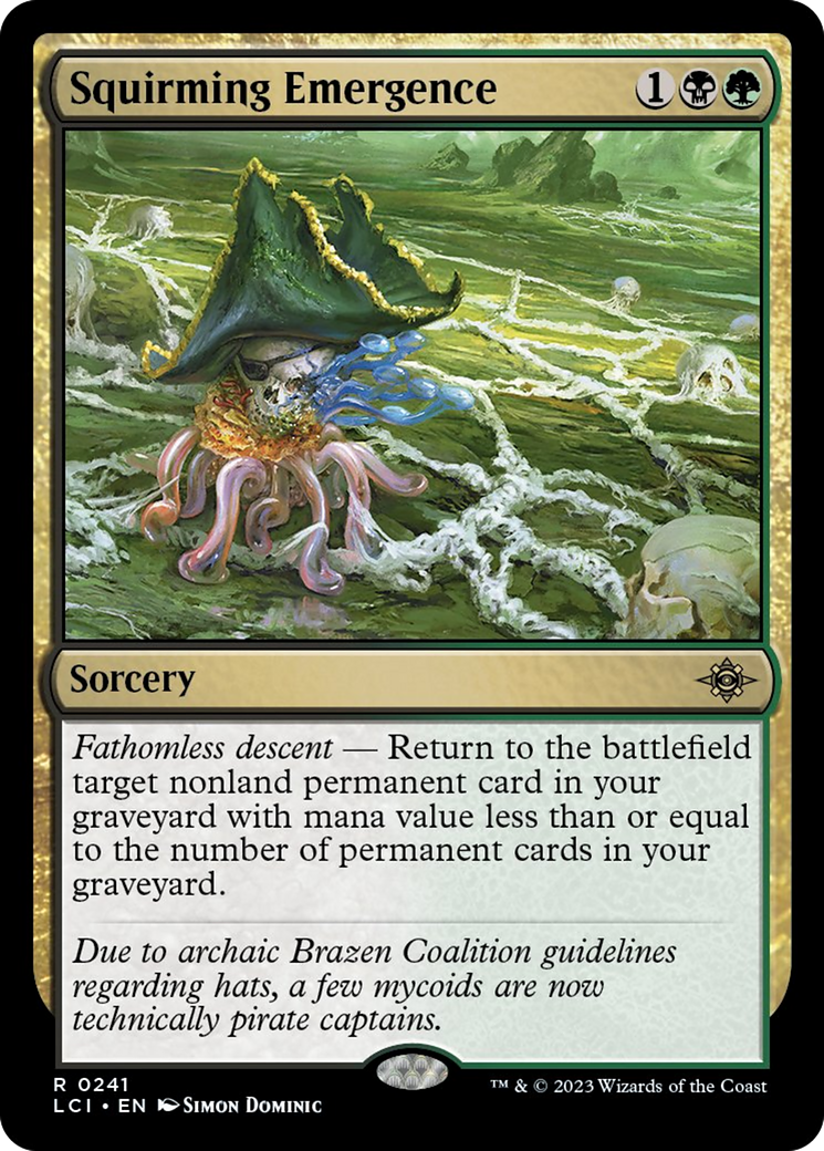 Squirming Emergence [The Lost Caverns of Ixalan] | Game Master's Emporium (The New GME)