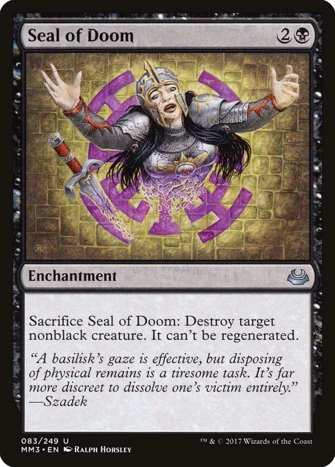 Seal of Doom [Modern Masters 2017] | Game Master's Emporium (The New GME)