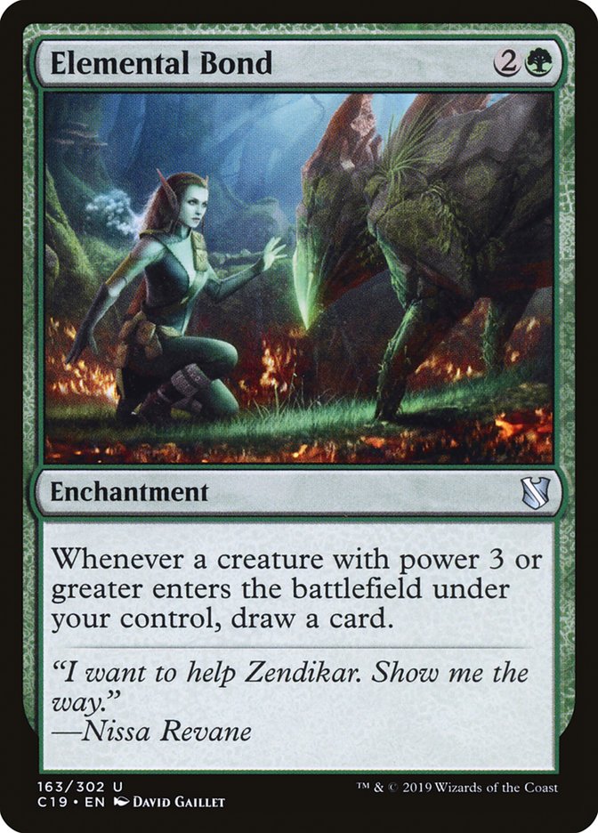 Elemental Bond [Commander 2019] | Game Master's Emporium (The New GME)