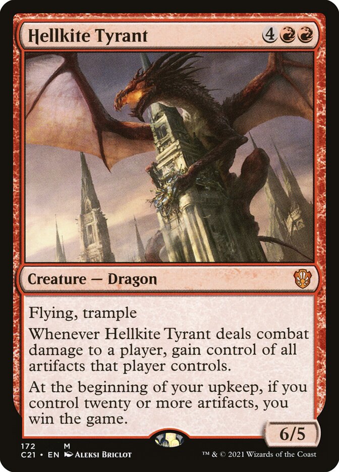 Hellkite Tyrant [Commander 2021] | Game Master's Emporium (The New GME)