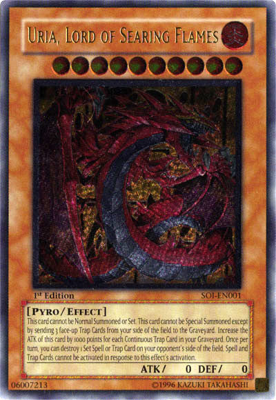 Uria, Lord of Searing Flames (UTR) [SOI-EN001] Ultimate Rare | Game Master's Emporium (The New GME)