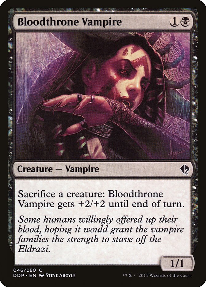 Bloodthrone Vampire [Duel Decks: Zendikar vs. Eldrazi] | Game Master's Emporium (The New GME)