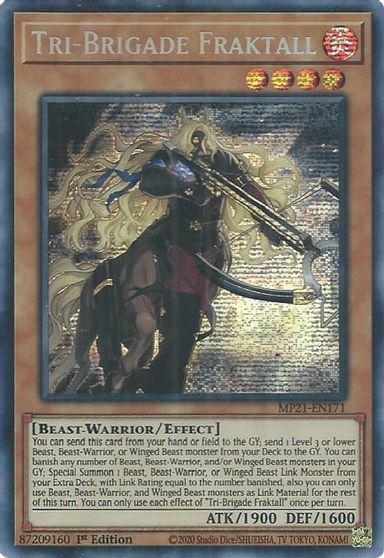 Tri-Brigade Fraktall [MP21-EN171] Prismatic Secret Rare | Game Master's Emporium (The New GME)