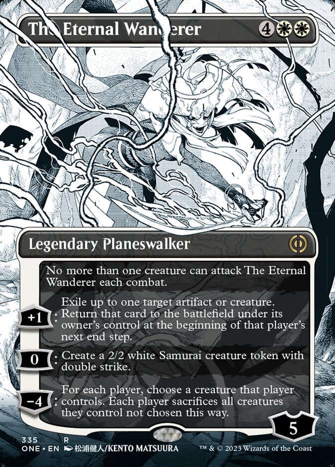 The Eternal Wanderer (Borderless Manga) [Phyrexia: All Will Be One] | Game Master's Emporium (The New GME)