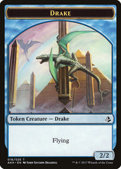 Angel of Sanctions // Drake Double-Sided Token [Amonkhet Tokens] | Game Master's Emporium (The New GME)