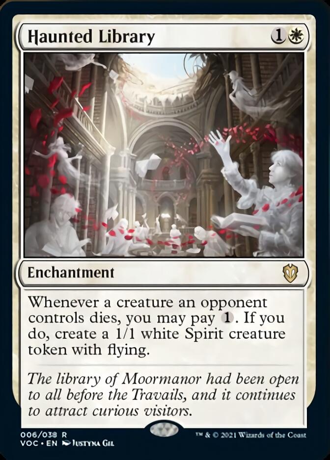 Haunted Library [Innistrad: Crimson Vow Commander] | Game Master's Emporium (The New GME)