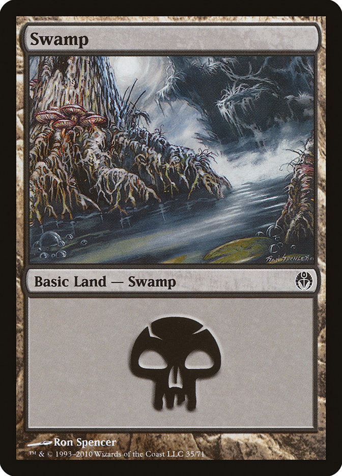 Swamp (35) [Duel Decks: Phyrexia vs. the Coalition] | Game Master's Emporium (The New GME)