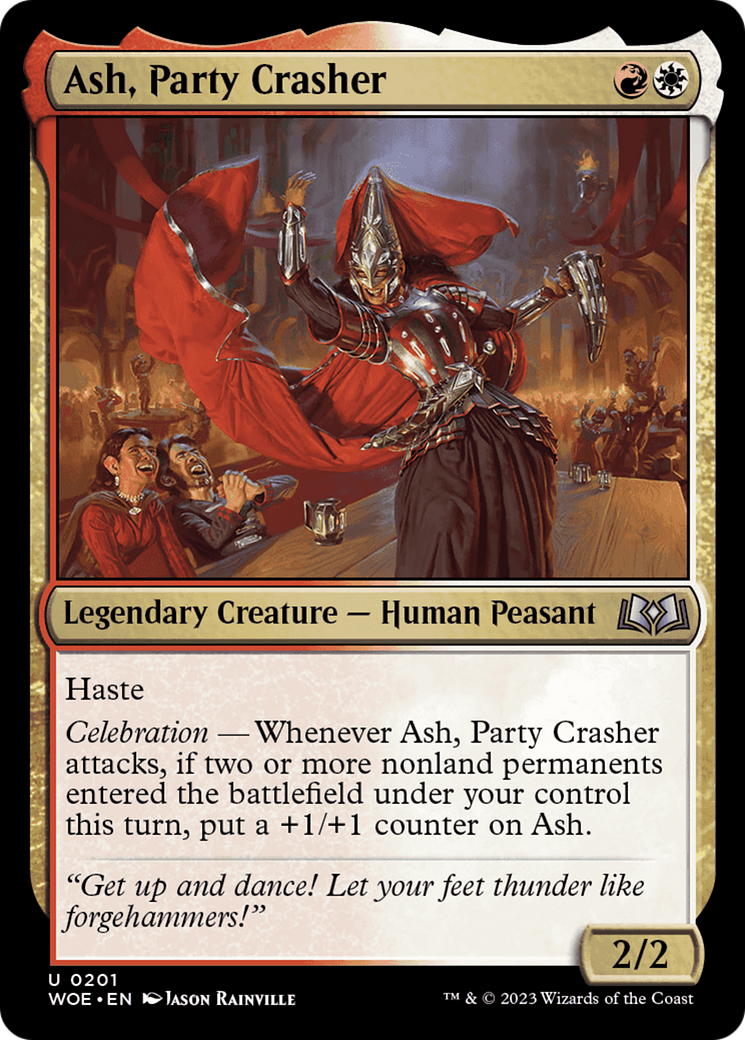 Ash, Party Crasher [Wilds of Eldraine] | Game Master's Emporium (The New GME)