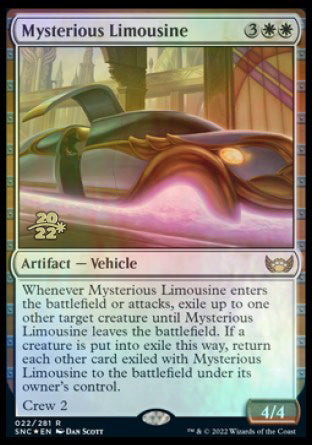 Mysterious Limousine [Streets of New Capenna Prerelease Promos] | Game Master's Emporium (The New GME)