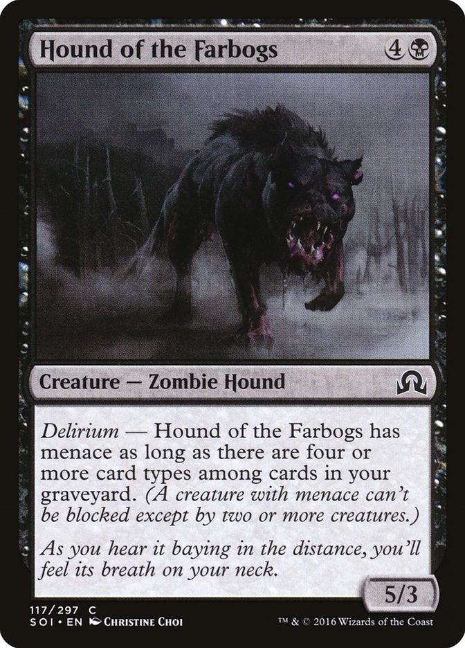 Hound of the Farbogs [Shadows over Innistrad] | Game Master's Emporium (The New GME)