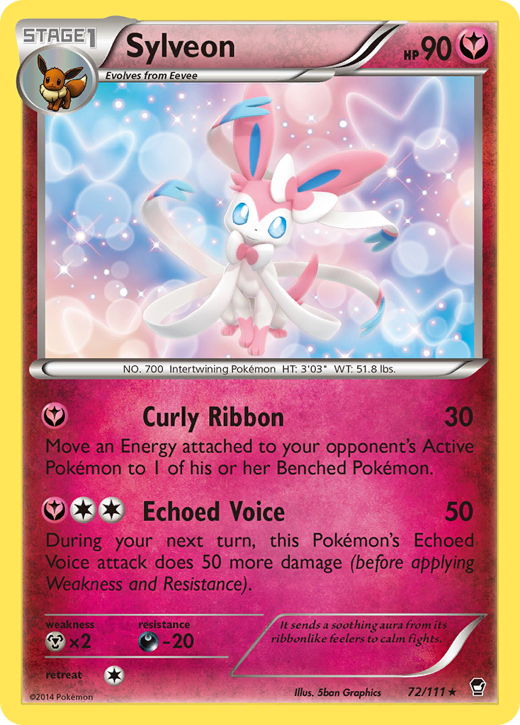 Sylveon (72/111) [XY: Furious Fists] | Game Master's Emporium (The New GME)