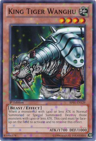 King Tiger Wanghu [BP01-EN129] Starfoil Rare | Game Master's Emporium (The New GME)