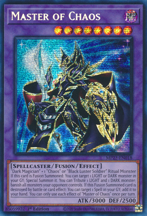 Master of Chaos [MP23-EN018] Prismatic Secret Rare | Game Master's Emporium (The New GME)