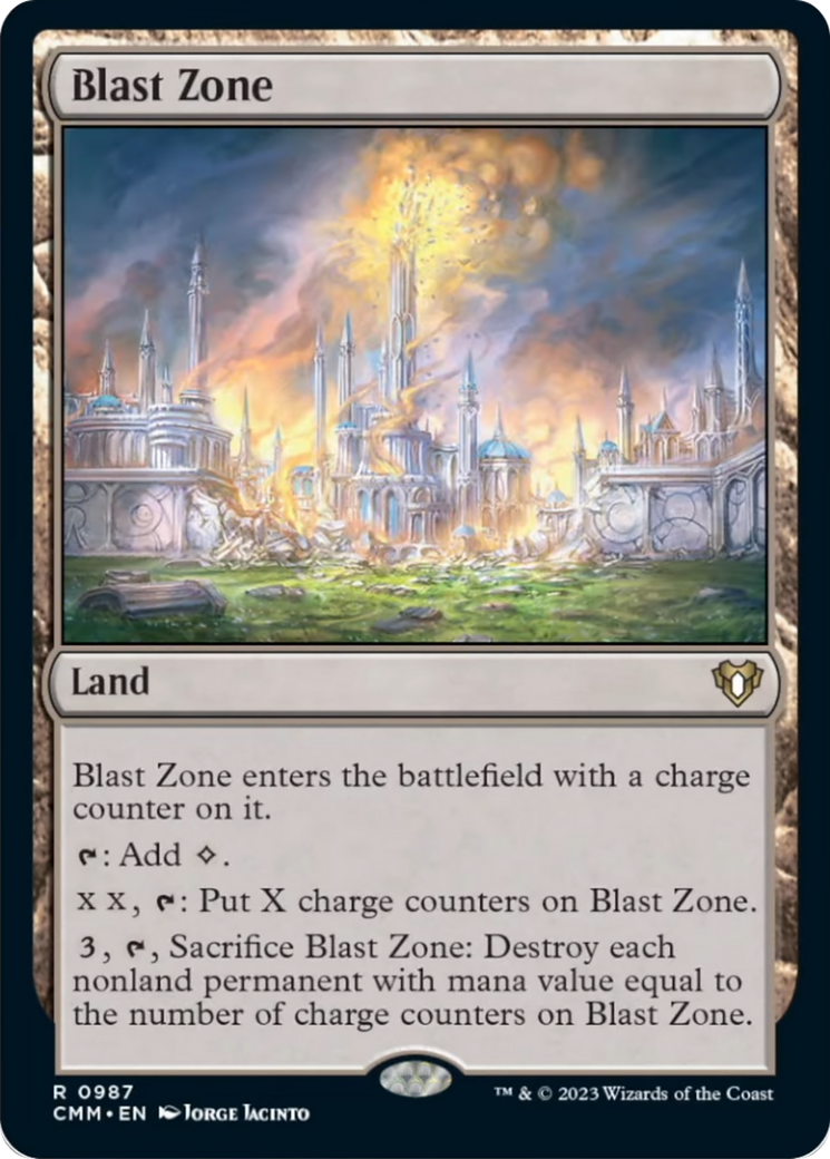 Blast Zone [Commander Masters] | Game Master's Emporium (The New GME)