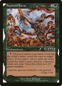 Squirrel Farm (Oversized) [Oversize Cards] | Game Master's Emporium (The New GME)