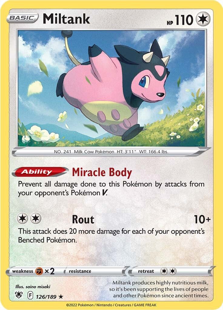 Miltank (126/189) [Sword & Shield: Astral Radiance] | Game Master's Emporium (The New GME)