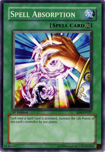 Spell Absorption [SD6-EN027] Common | Game Master's Emporium (The New GME)