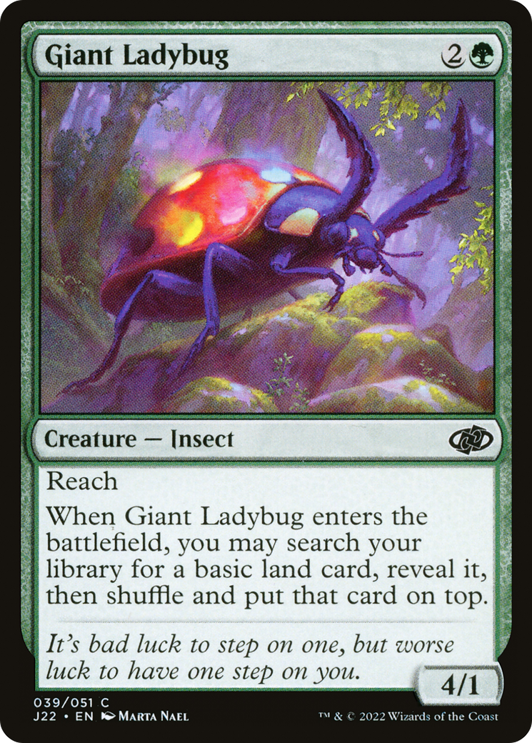 Giant Ladybug [Jumpstart 2022] | Game Master's Emporium (The New GME)