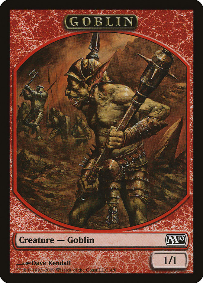 Goblin Token [Magic 2010 Tokens] | Game Master's Emporium (The New GME)