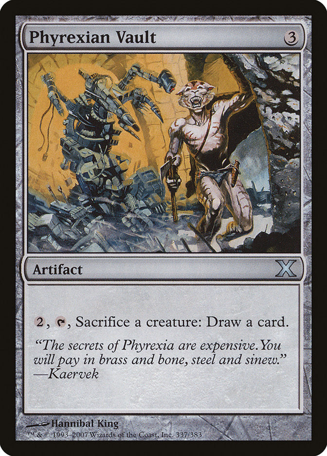 Phyrexian Vault [Tenth Edition] | Game Master's Emporium (The New GME)