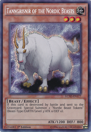 Tanngrisnir of the Nordic Beasts [LC5D-EN177] Secret Rare | Game Master's Emporium (The New GME)