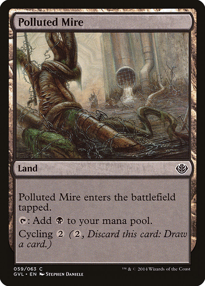 Polluted Mire (Garruk vs. Liliana) [Duel Decks Anthology] | Game Master's Emporium (The New GME)