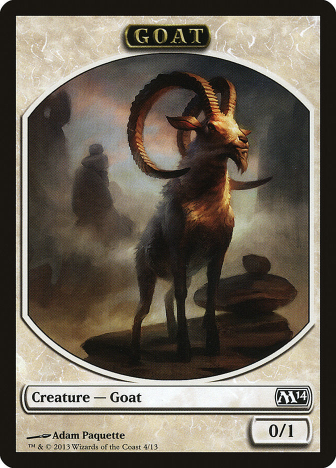 Goat Token [Magic 2014 Tokens] | Game Master's Emporium (The New GME)