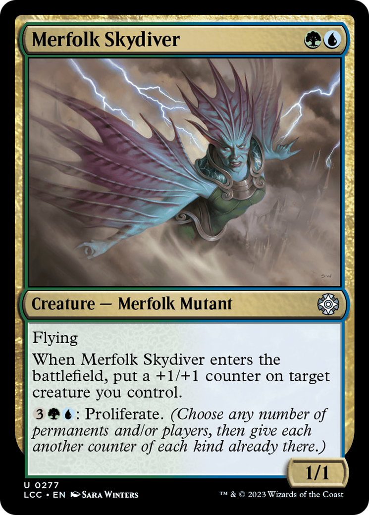 Merfolk Skydiver [The Lost Caverns of Ixalan Commander] | Game Master's Emporium (The New GME)